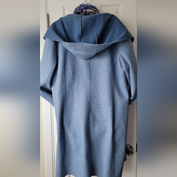 BERNARDO FAUX WRAP  HOODED COAT XXL NEW WITHOUT TAGS - Picture 3 of 8